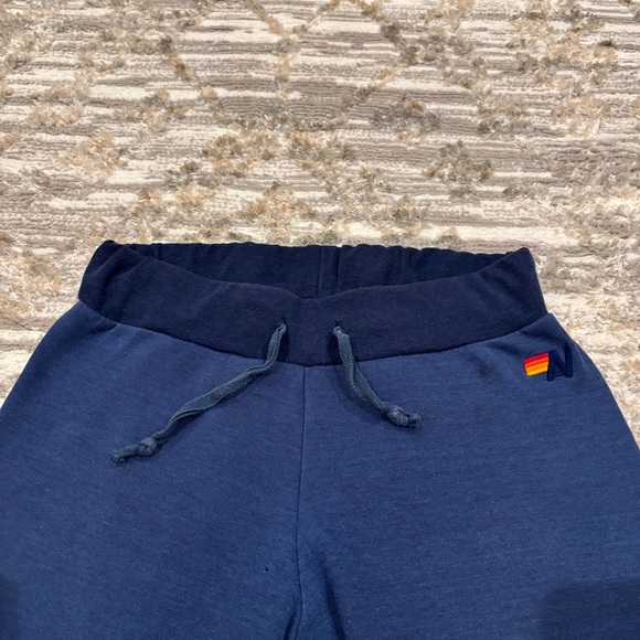 Aviator Nation Glider Stripe Rainbow Sweatpants Women’s Small Made In USA Read - Picture 7 of 16